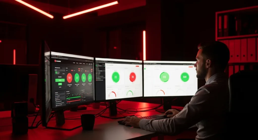 Shopify maintenance engineer monitoring store performance — RouteIgnite